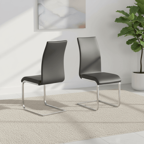 Polo Leather Dining Chairs - Set of 4