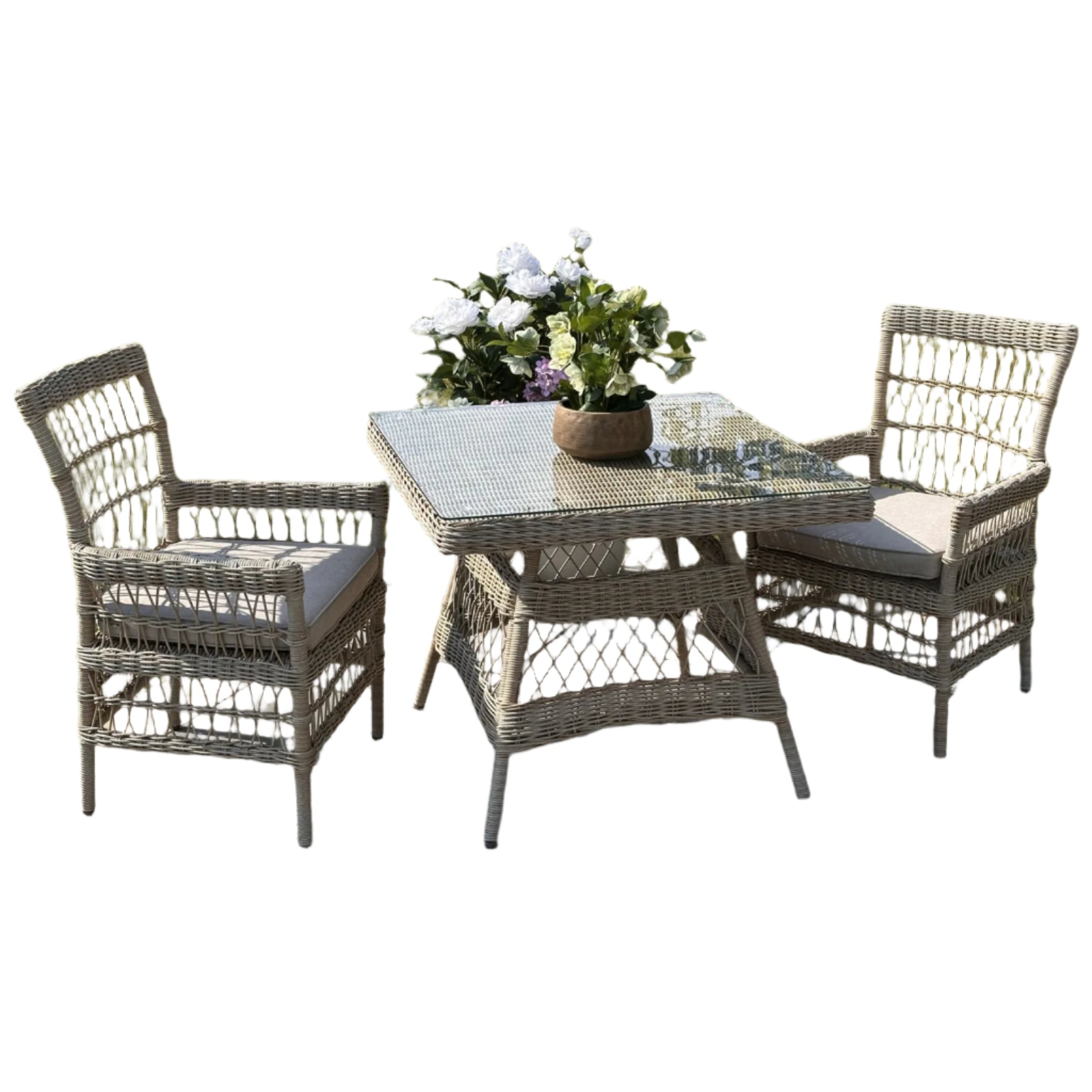 Outdoor dining table