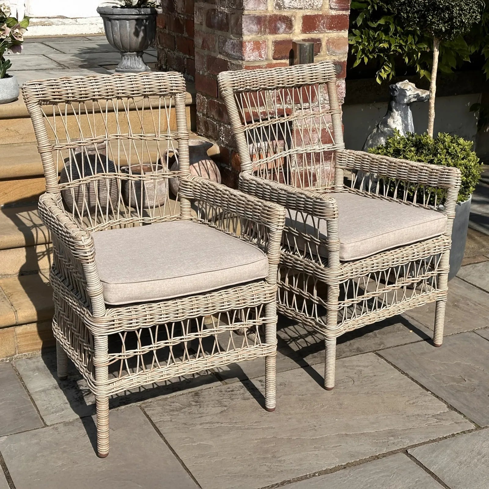 Preston 6-Seater Outdoor Dining Table Set