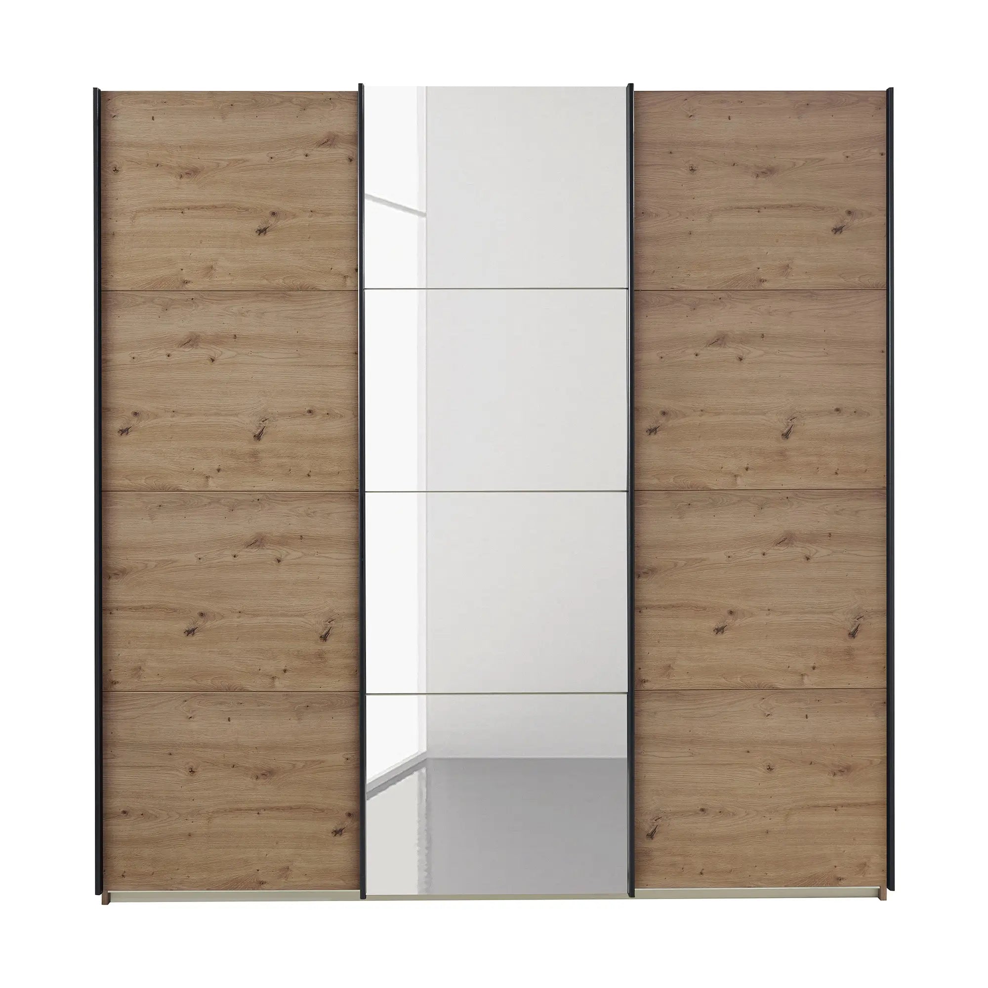 203cm Sliding Door Wardrobe With Mirror
