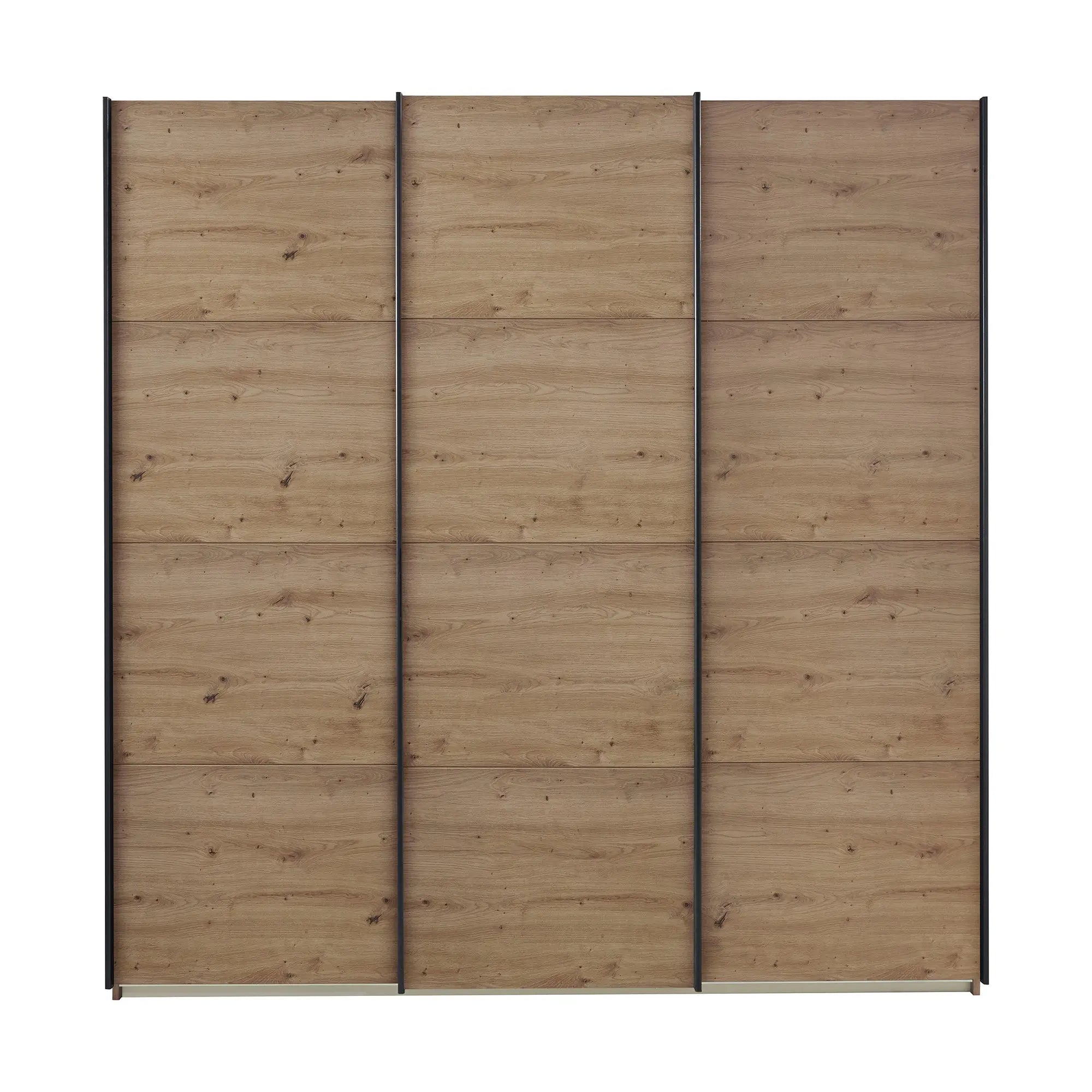 Forms Artisan Oak 3 Door Sliding Wardrobe - Free Assembly - Pendle Village Furniture