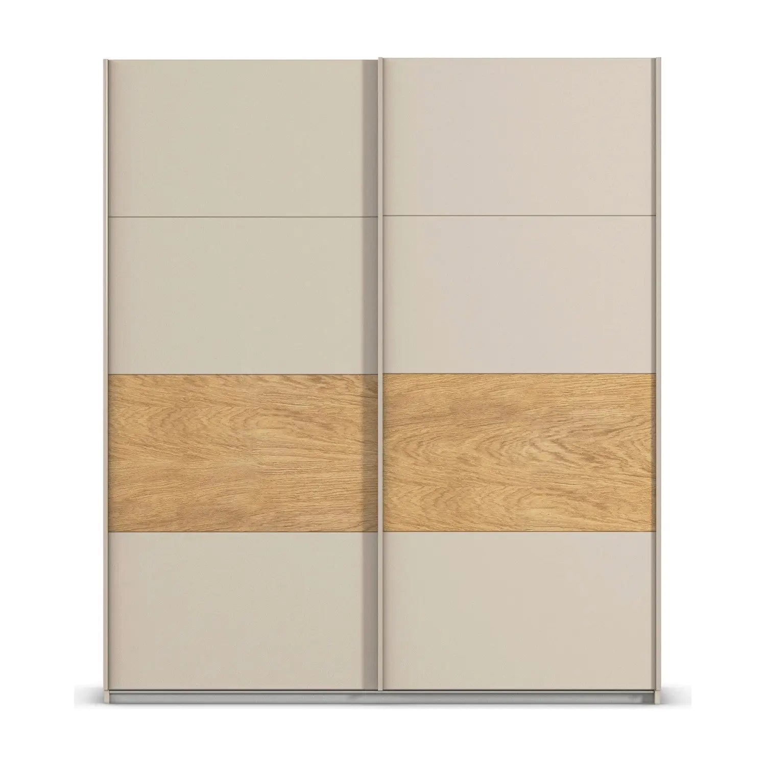 Rauch Marburg Champagne Sliding Door Wardrobe - Pendle Village Furniture