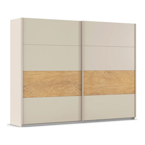 Rauch Marburg Champagne Sliding Door Wardrobe - Pendle Village Furniture