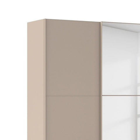 Supreme Duo Fango 3 Door Sliding Wardrobe with Mirror