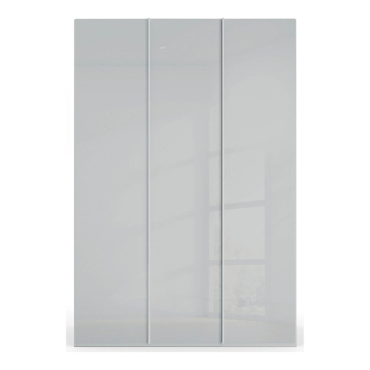 Symphony 151cm Glass 3 Door Wardrobe - Pendle Village Furniture