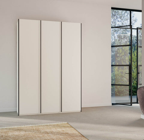 Symphony 151cm Decor 3 Door Hinged Wardrobe - Pendle Village Furniture