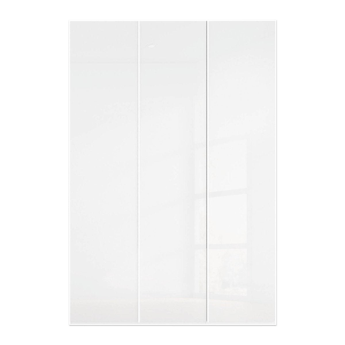 Symphony 151cm Glass 3 Door Wardrobe - Pendle Village Furniture