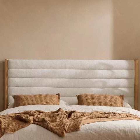 Velvet bed frame with button tufted headboard and underbed storage.