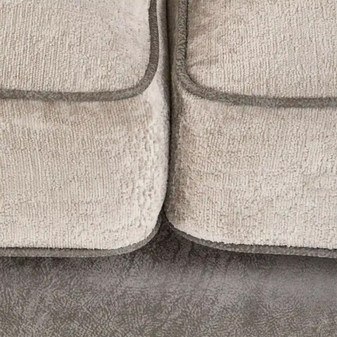 Premium Kenzo outer fabric with soft refined texture in neutral tone.