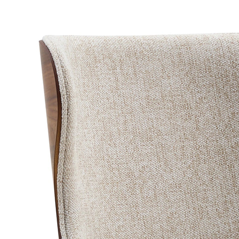 Reid Walnut & Light Taupe Dining Chair, Set of 4, 6 or 8