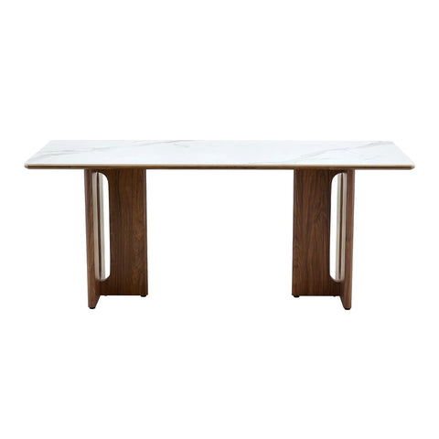 Reid Dining Table with 6 Vienna Dining Chairs
