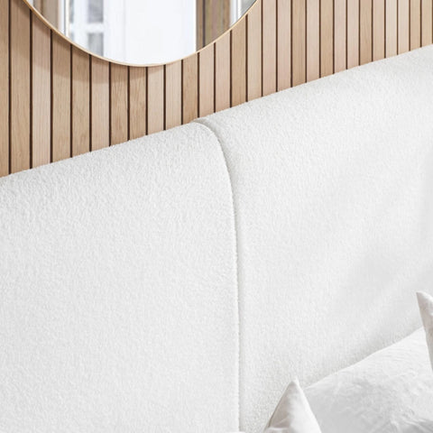 Reve Boucle Luxury Bed