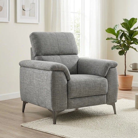 Stylish single chair with contemporary design and clean lines.