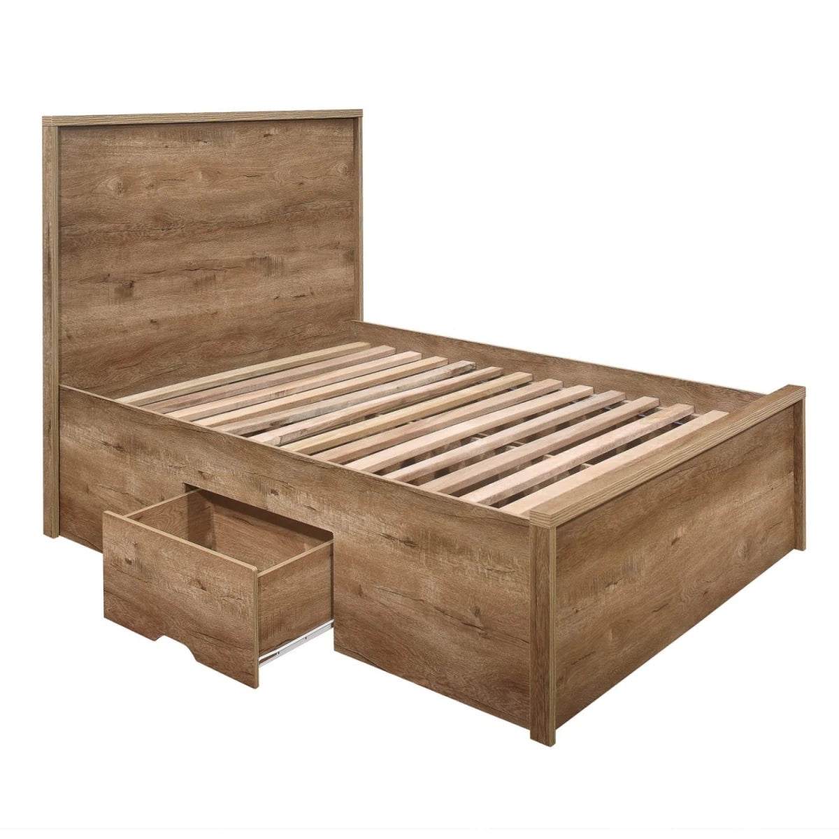 Practical drawer storage keeping bedroom organiszed.