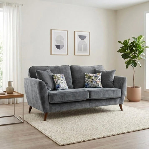 Rome Maeve fabric texture showing premium velvet finish.