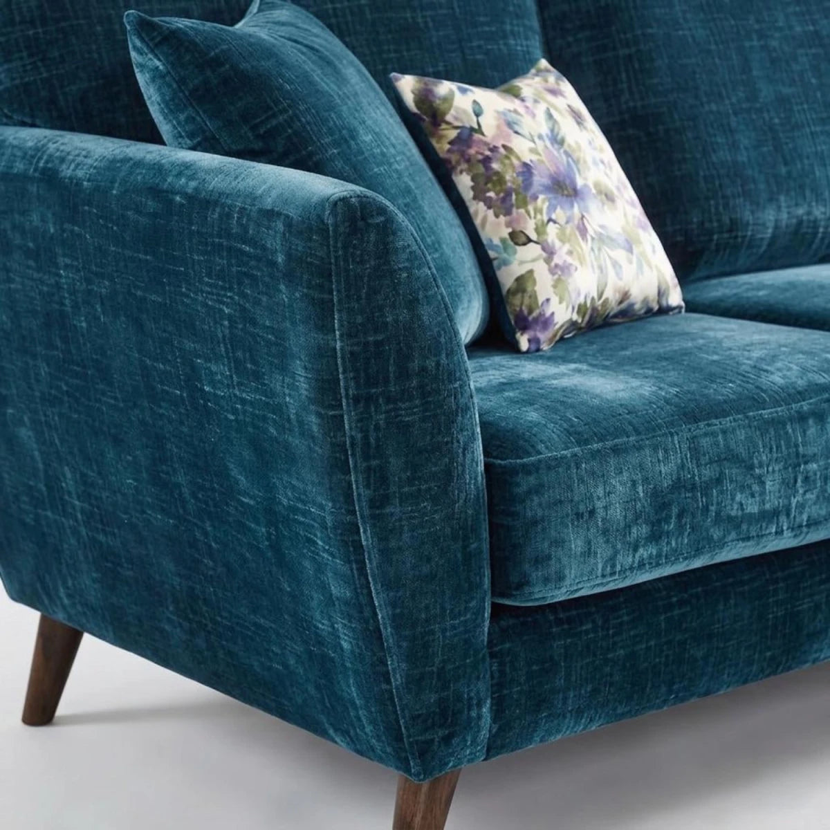 Rome Maeve fabric texture showing premium velvet finish.