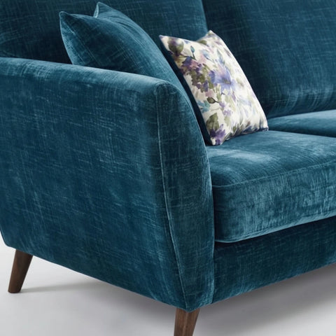 Rome Maeve fabric texture showing premium velvet finish..