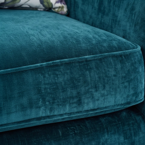 Rome Maeve fabric texture showing premium velvet finish.