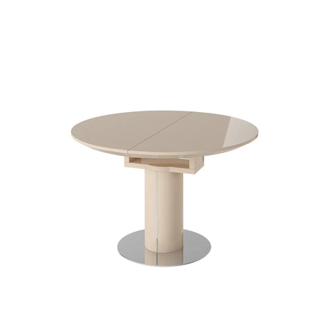 Romeo High Gloss Round Extending Dining Table