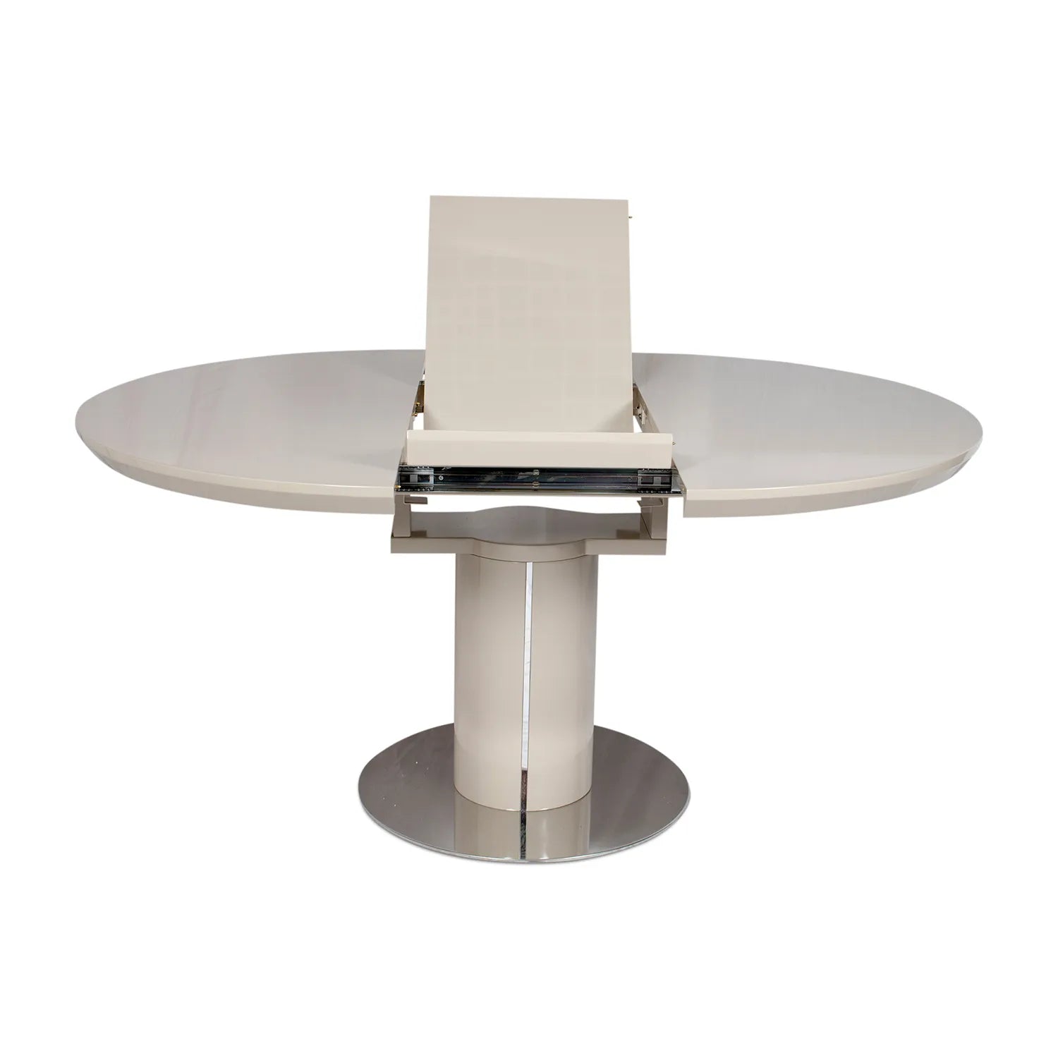 Romeo High Gloss Round Extending Dining Table