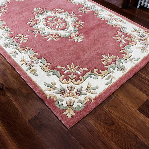Royal Rose Traditional Hand Tufted Wool Rug - Pendle Village Furniture