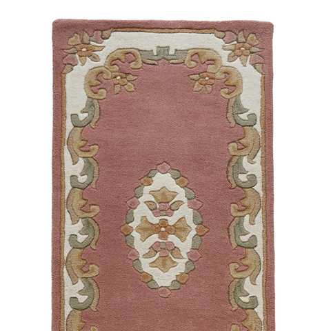 Royal Rose Traditional Hand Tufted Wool Runner Rug - Pendle Village Furniture