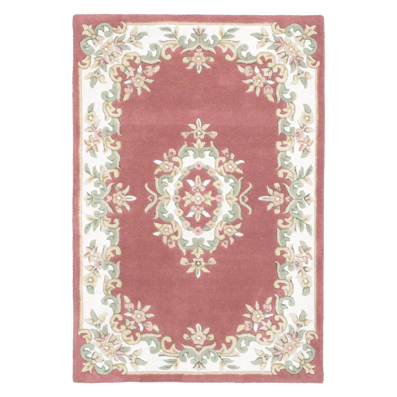 Royal Rose Traditional Hand Tufted Wool Rug - Pendle Village Furniture