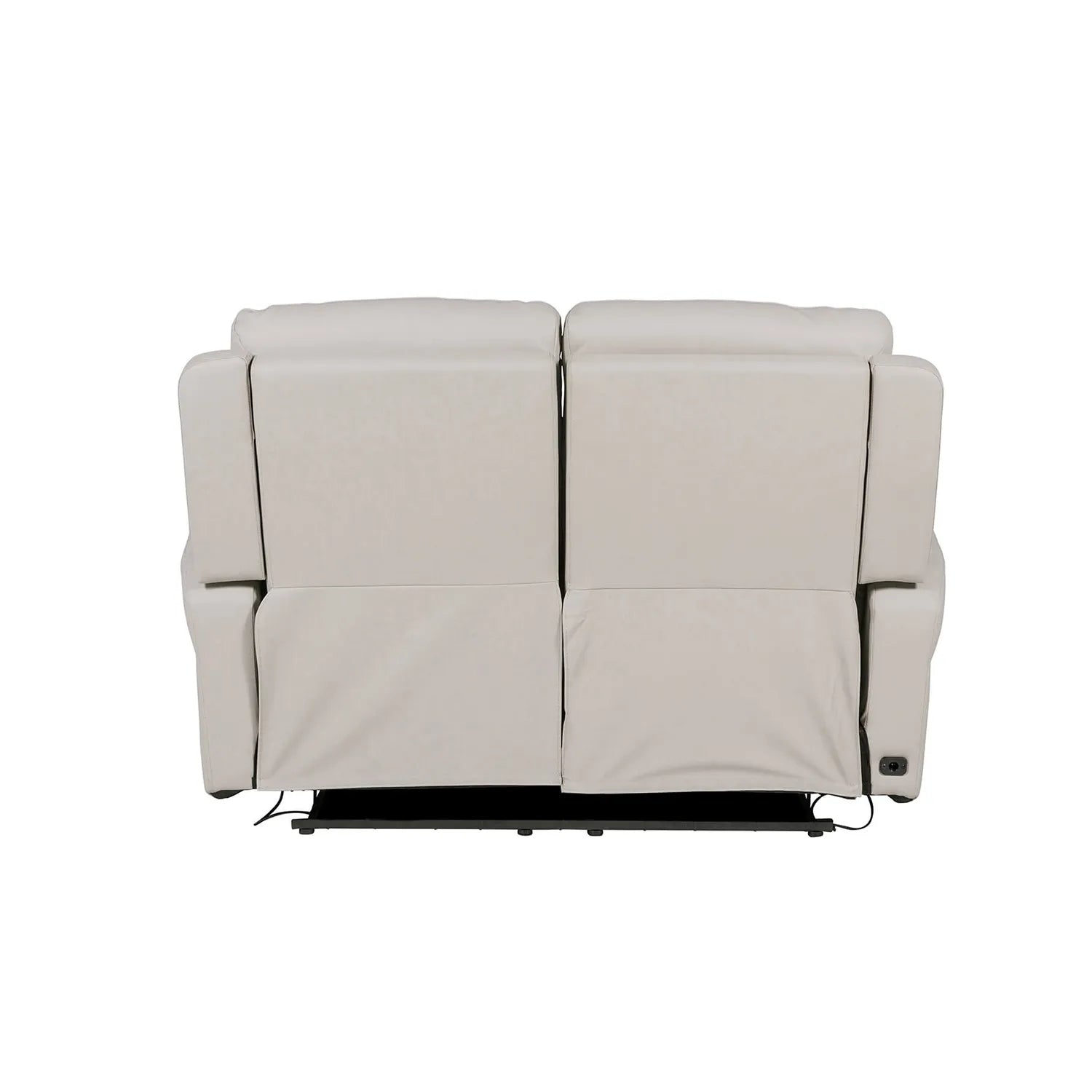 Dylan Stone Leather Power Recliner 2 Seater Sofa