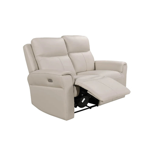 Dylan Stone Leather Power Recliner 2 Seater Sofa - Reclining