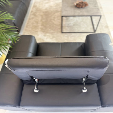 Premium Leather/PVC upholstery for a sleek, durable.