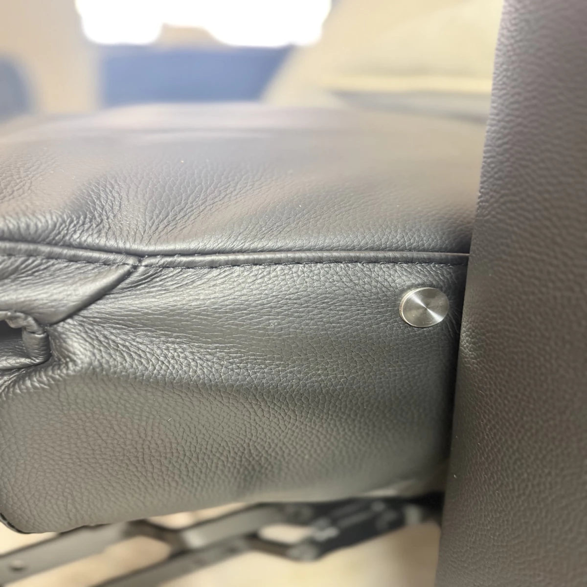 Deep padded seats for maximum comfort.