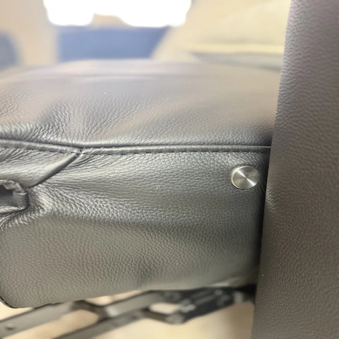 Deep padded seats for maximum comfort.