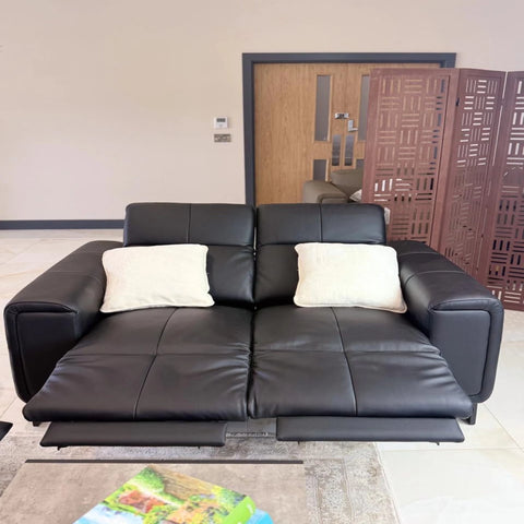 Smooth power recliner mechanism for easy operation.