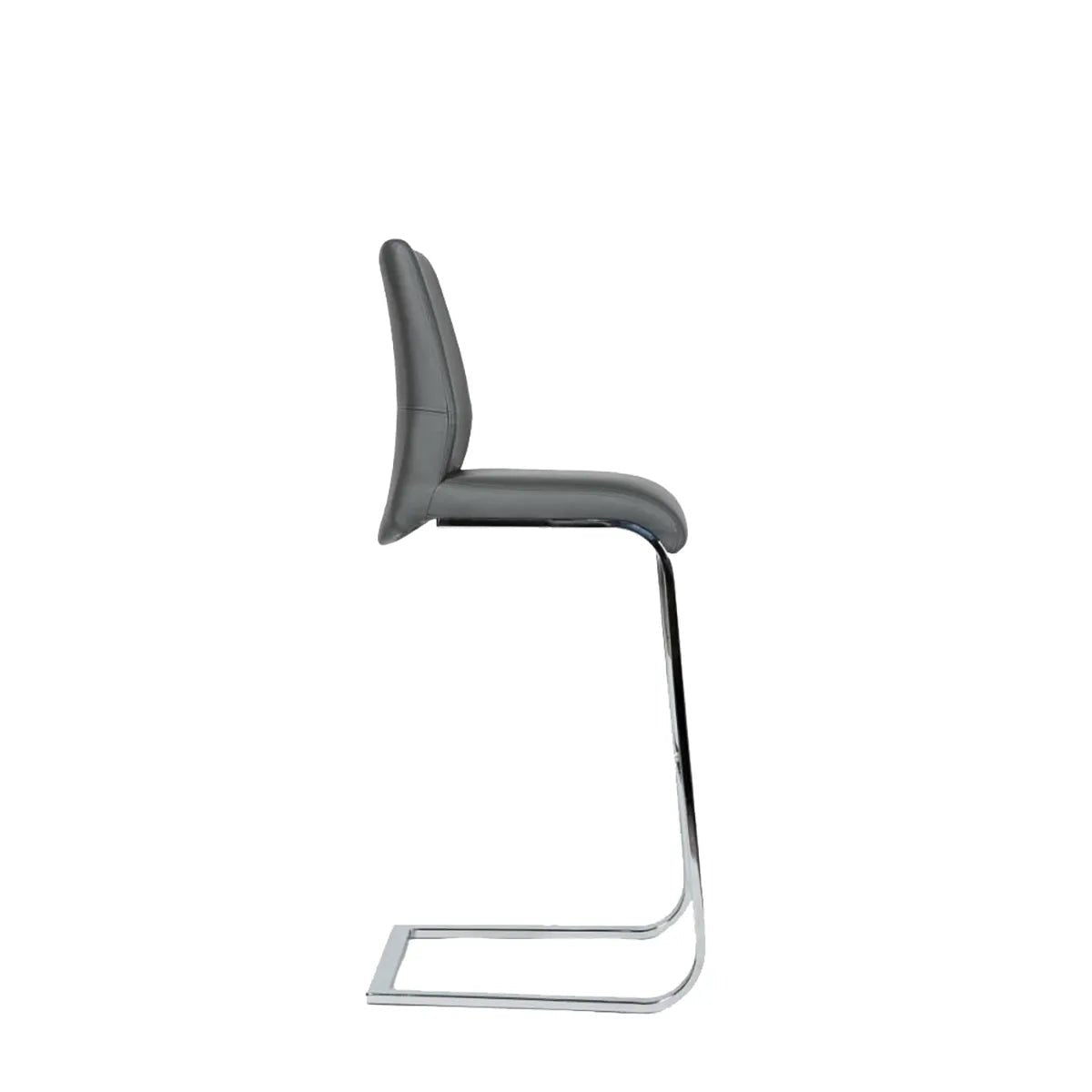 Bolton PVC Bar Chairs with Chrome Legs – Set of 2
