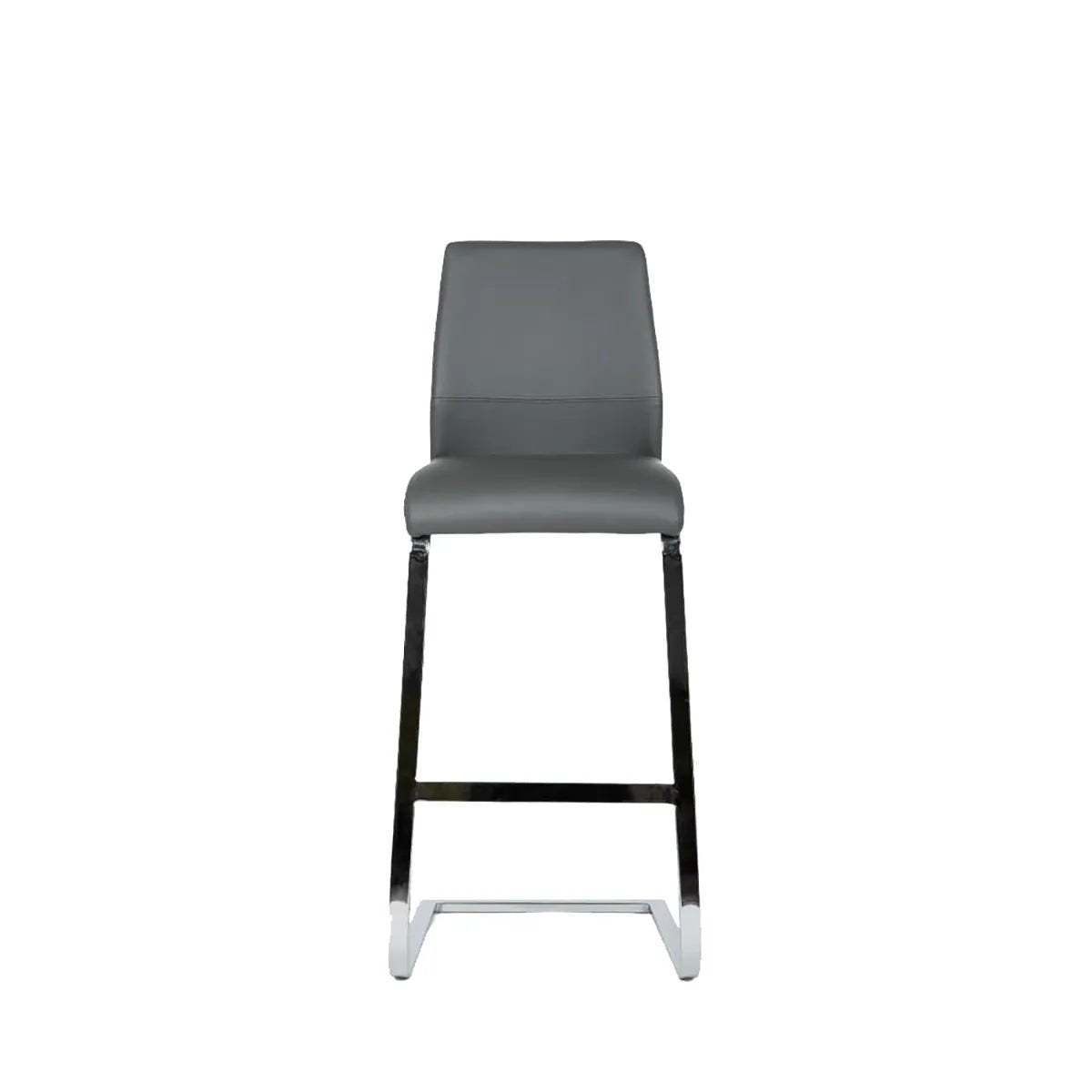 Bolton PVC Bar Chairs with Chrome Legs – Set of 2