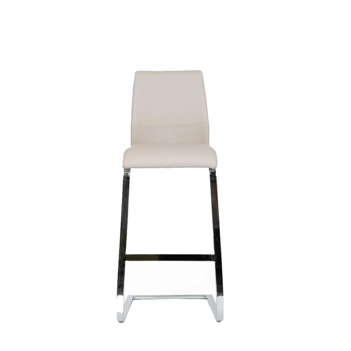 Bolton PVC Bar Chairs with Chrome Legs – Set of 2