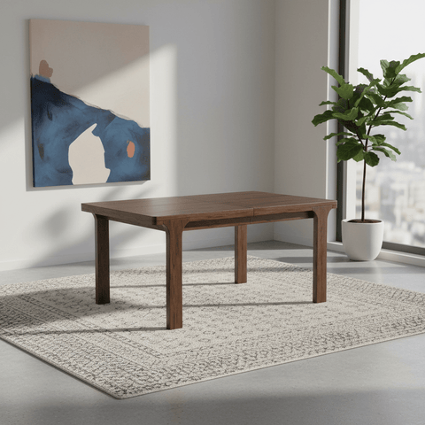 Saint Amond 165-215cm Dark Wood Extending Dining Table