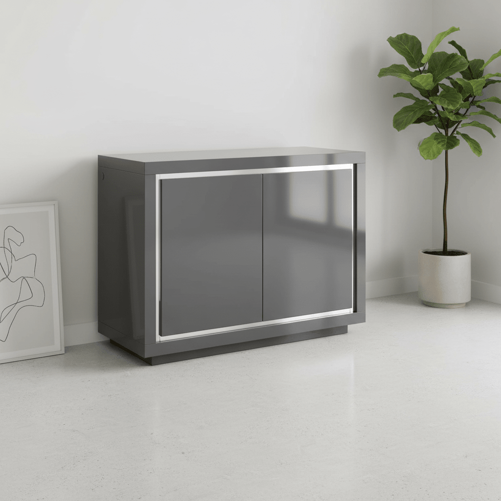 Salerno 2 Door High Gloss Sideboard