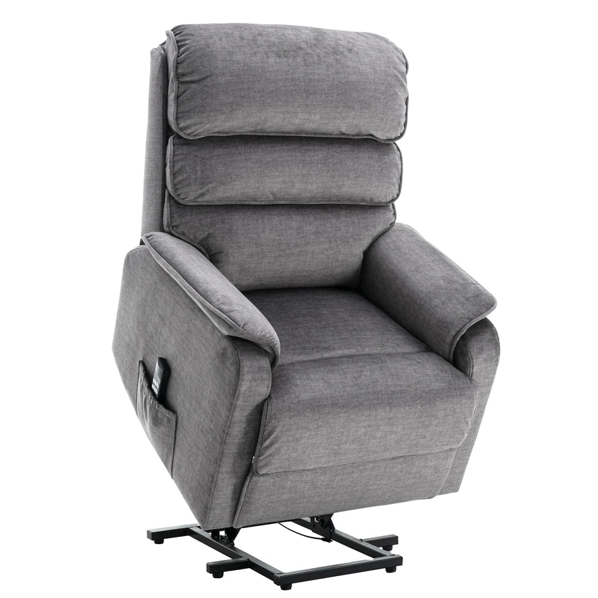 Salford Grey Lift & Tilt Recliner (Dual Motor) Shown as slightly lift and tilt