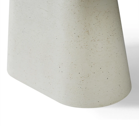 Selena Small Ivory & Travertine Dining Table – W160cm