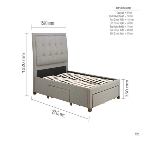 Well proportioned design for balanced placement.