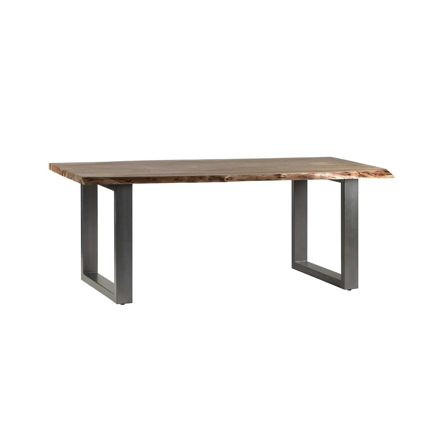 Sierra Live Edge Acacia Wood 1.5M Dining Table - Pendle Village Furniture