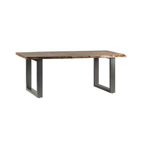 Sierra Live Edge Acacia Wood 2M Dining Table - Pendle Village Furniture