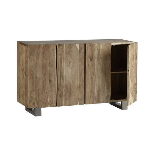 Sierra Live Edge Acacia Wood Sideboard - Pendle Village Furniture