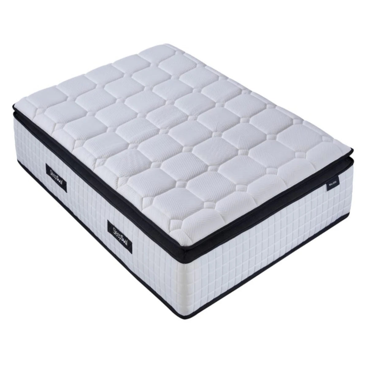 High density spring system for enhanced comfort.