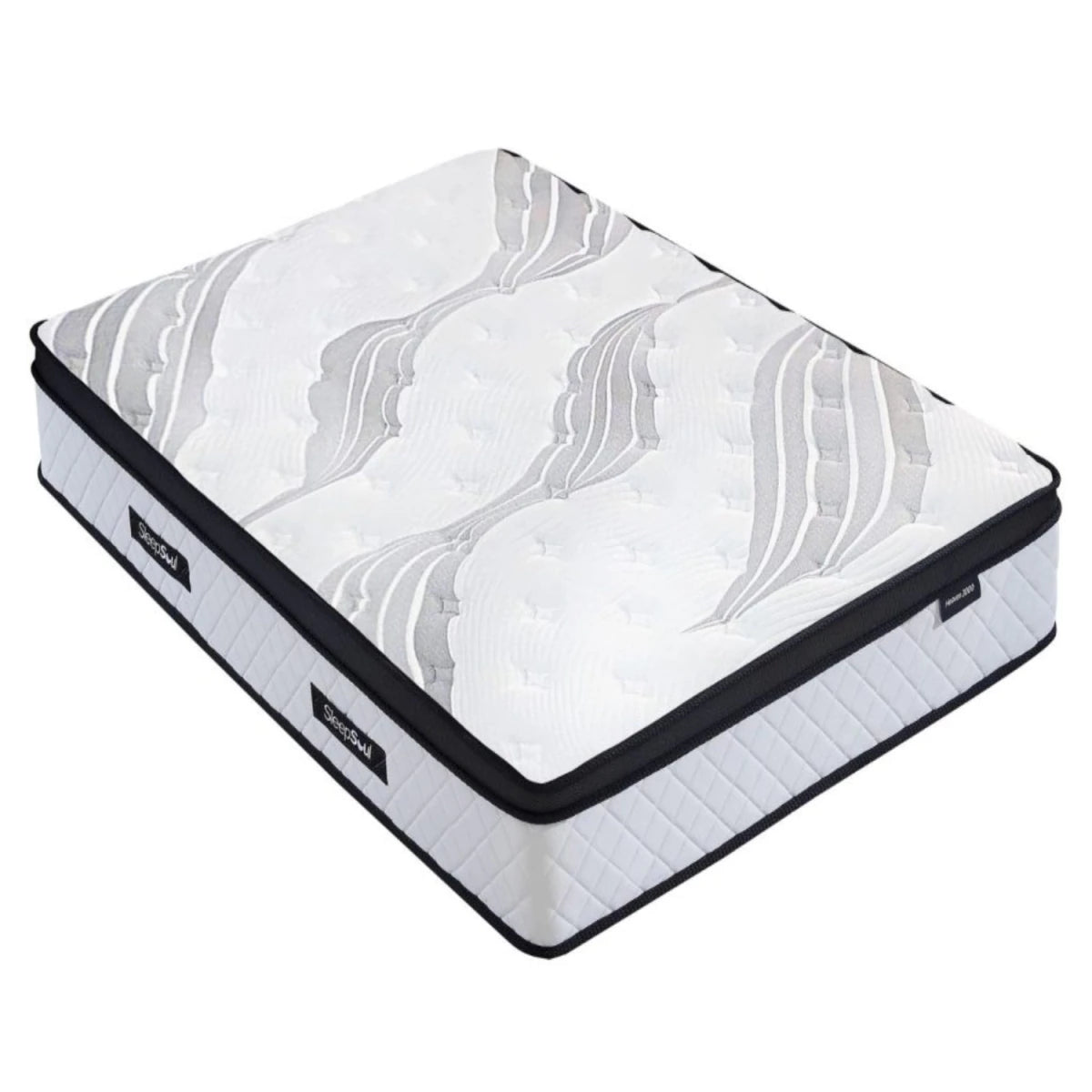 Premium pocket sprung mattress with cooling comfort.