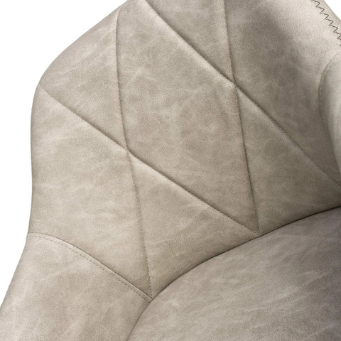 Sloan Curved Leather Effect Bar Stool – Pair of 2 - Pendle Village Furniture