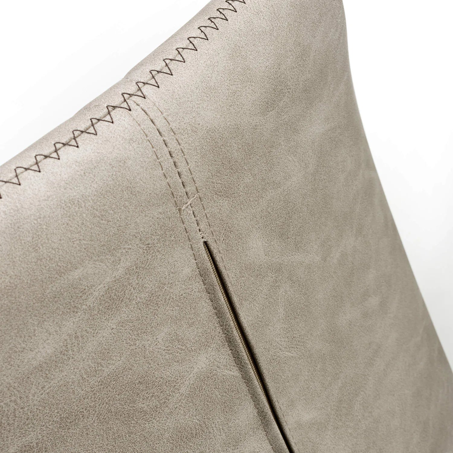 Sloan Curved Leather Effect Bar Stool – Pair of 2 - Pendle Village Furniture
