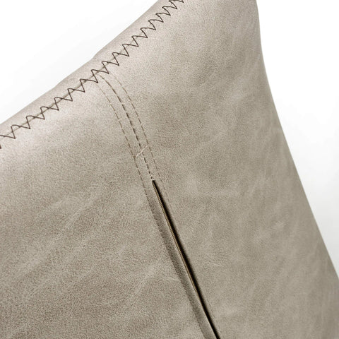 Sloan Curved Leather Effect Bar Stool – Pair of 2 - Pendle Village Furniture