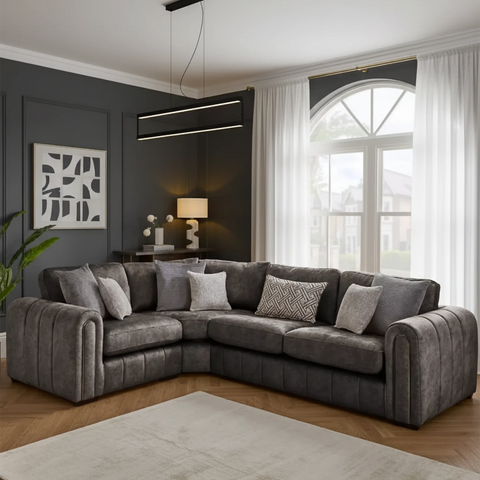 Soho Gemini Fabric 2 Corner 1 Corner Sofa - Pendle Village Furniture